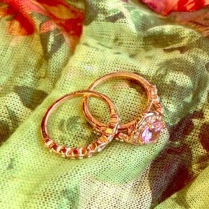 Sparkly Ring Set (2 pieces)